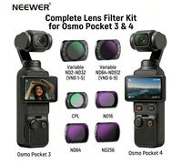 Filtre ND Variable NEEWER pour DJI Osmo Pocket 3 4, Accessoires DJI, ND2-ND32 ND64-ND512 CPL, Lentille d'Objectif de Caméra Optique HD Multi-Couches