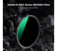Filtre Nd1000 72Mm 10 Stops En Cuivre Nano-X Pro Ultra Fin Hd Imperméable Anti Des Rayures Avec Étui Pour Objectif Appareil Photo[Z3574]