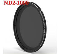 filtre ND2 à ND1000 Fader Variable ND,densité neutre réglable pour Canon eos Sony Nikon,accessoires d'appareil photo - Type [ND2-ND1000]-49mm