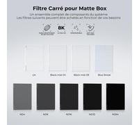Filtre Nd4 Carré 4"X5.65" Compatible Avec Tilta Smallrig Neewer Matte Box Densité Neutre Verre Optique Hd Nano-Revêtements Étanche Anti Des Rayures[Z3188]