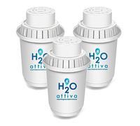 Filtre original à 7 étages pour carafe filtrante H20 active | 400 litres de capacité filtrante | Génère de l'eau hydrogénée alcaline ionisée purifiée naturellement et micro-structurée (3)