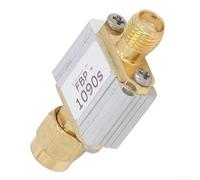 Filtre passe-bande 1090 MHz pour ADS B avec bande passante 30 MHz, pour connecteur SMA, construction métallique, optimisé pour une transmission stable du signal et une efficacité du récepteur
