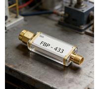 Filtre passe-bande 50 Ohm, filtre passe-bande 433 MHz, avec gestion de puissance de 10 W et haute sélectivité pour systèmes SMA