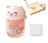 Filtre | Passoire pour chat de dessin animé, passoire adaptée à un usage alimentaire, outil de cuisine pour la fabrication de fromage, le traitement du lait