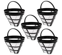 Filtre Permanent à café Taille 4, Filtre à café réutilisable en cône, 8-12 Tasses, Filtre à café réutilisable, égouttoir à café Lavable, Filtre à café sans Papier pour la Fabrication café anuel