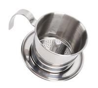 Filtre Phin pour Cafetière Vietnamienne Acier Inoxydable 304, Versez sur le Goutteur café Petite Presse Française, Tasse Portable, Cafetière Goutte Goutte pour la Maison la Cuisine