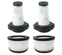Filtre - PHONILLICO - ZR009010/ZR009012 - Lot de 4 - Compatible Rowenta X-Force Flex - Aspirateur