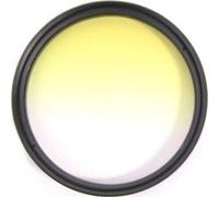 Filtre photo couleur dégradé jaune pour objectif 62 mm Non applicable G