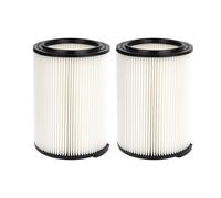 Filtre Plissé Lavable For Aspirateur Sec/humide, Compatible Avec Ridgid,VF4000 WD5500, WD0671, Accessoire De Pièces D'aspirateur, 1/2 Pièces(2PCS)