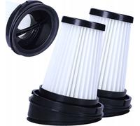 Filtre plissé plat Sillar compatible avec Gorenje SVC180FW, SVC216FR, SVC144FW, SVC216FGD, SVC144FBK aspirateur à main, aspirateur - élément filtrant