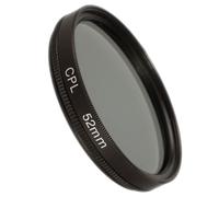 Filtre polarisant circulaire CPL 52 mm pour Canon 650D 700D Nikon D3100 D3200 D3300