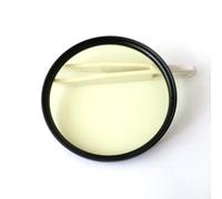 Filtre Polarisant Circulaire,Filtre UV Objectif De Protection D'appareil Photo Personnalisé avec Cadre Filtre Passe-Long Infrarouge IR 450nm, Verre Optique Jaune Clair JB450(72mm)