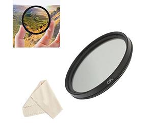 Filtre polarisant circulaire HD ultra fin pour objectif d'appareil photo Mamiya Leaf Schneider Kreuznach 80 mm f/2.8 LS, Mamiya Schneider Kreuznach 110 mm f/2.8 LS AF