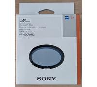 Filtre polarisant circulaire SONY VF-49CPAM2 Φ49mm / NEUF / Carl Zeiss