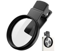 Filtre polarisant optique circulaire à clip 52 mm - Objectif Cpl haute définition multi-couches | Élimine les reflets, améliore les couleurs, minimise l'éblouissement, pour smartphones photographie en