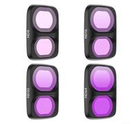 Filtre polarisant réglable avec support magnétique pour DJI pour Osmo pour Pocket pour 4 Pro optimisé pour des images plus claires dans des conditions lumineuses (4 pièces)