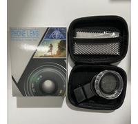 Filtre Polarisateur CPL de 37mm pour Appareil Photo Mobile Élimination de Réflexions Atténuation de la Lumière Prise en Charge pour Objectifs de Téléphone Couleur 37mm-CPL+Adaptateur Complet avec Boît