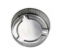 Filtre Pompe Acier Inoxydable, Crépine D’aspiration for Pompe Submersible | Protection Pompe avec Vis et Tampons Caoutchouc, Résistant à La Rouille for Étang Piscine Aquarium(Small)