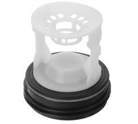 Filtre Pompe Vidange Lave-linge Bouchon Plastique ABS et Poignée | Maille Filtrante Intégrée, Accès Entretien Facile, sans Vis, pour Interface de Tuyau et Maintenance Régulière Domestique