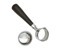 Filtre portatif professionnel à trois oreilles - 58 mm - Avec poignée en bois - Accessoires de rechange - Poignée d'isolation thermique