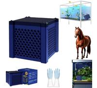 Filtre pour Abreuvoir Pure Cube, Purecube 2.0 - pour Le Nettoyage de Vos abreuvoirs, Cube purificateur d'eau écologique pour Aquarium, Filtre à Charbon Actif pour Le Nettoyage des abreuvoirs (1)