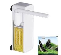 Filtre Pour Aquarium De Petite Taille Avec Une Cartouche De Remplacement | Système De Filtration D'Aquarium Avec Pompe Destiné Tortues Betta Tetra Éleveurs Eau de Mer et Eau Douce Maison