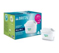BRITA Maxtra Pro Pure Performance Lot de 4 cartouches de filtre à eau tout-en-1 - Filtre à eau de rechange original pour toutes les carafes BRITA - PFAS, chlore, calcaire et