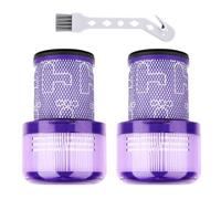 Filtre pour Dyson V12, 2 HEPA Filtre de Remplacement Lavables pour Dyson V12 Detect Slim Absolute Extra/Total Clean/Fluffy Aspirateur, Replacement Part # 971517-01(V12-2 Pièces)