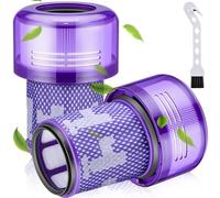 Filtre pour Dyson V12,2 PCS Filtre Aspirateur pour Dyson,HEPA Filtre de remplacement lavable pour Dyson V12 Detect Slim Absolute Extra/Total Clean/Fluffy Aspirateur Accessoires,Remplacer # 971517-01