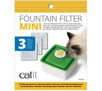Filtre pour fontaine à eau pour chat à fleur mini - CATIT - Flower mini - Double action - 3 pièces