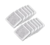 Filtre pour fontaine à eau pour chat - Filtre pour animaux de compagnie - Coquilles de noix de coco pour chats