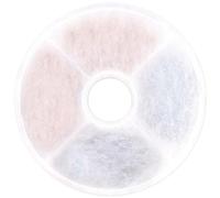 Filtre pour fontaine pour chat Catit (x2) Blanc 14x14x1 cm
