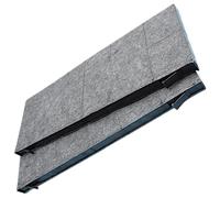 Filtre pour hotte - BOSCH - Lot de 2 - Charbon - Compatible GAGGENAU SIEMENS