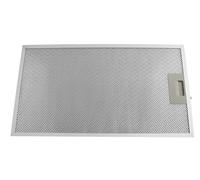 Filtre pour hotte de cuisine Filtre à graisse métallique for hotte aspirante 460 x 260 mm, filtre à graisse en maille métallique, grille d'aération, argent