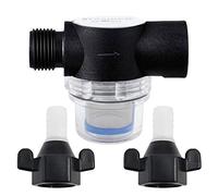 Filtre pour Pompe à Visser Crépine De Pompe à Eau à Membrane Marine RV Marine 1 / 2inch le Filtre à SéDiments pour L'ExtéRieur Filtre D'EntréE D'Eau de Jardinage avec éCran 50 Mesh