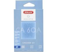Filtre pour pompe cascade 60, filtre CA 60 A mousse bleue medium x2. pour aquarium. - zolux