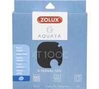 Filtre pour pompe x-ternal 100, filtre XT 100 C mousse charbon x 2. pour aquarium.