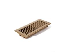 Filtre pour registres de sol de 4 x 10 avec tissu perméable qui équilibre la capture des particules et l'efficacité du flux d'air (marron)