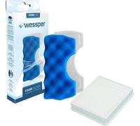 Filtre Pour Samsung Sc4790 Air Track Plus 2000W Hepa | Set De Filtre Pour Aspirateur | Filtre Pour Les Impuretés Mécaniques | Filtre Anti-Bactérien En Mousse - Remplacé