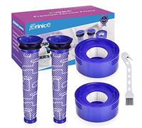 Filtre pour v8, Filtres de Rechange Aspirateur pour V7 V8 Absolute Animal Motorhead pièce de Rechange Accessoire Remplacer # 965661-01 et 967478-01, 2 Post-filtres + 2 pré-filtres