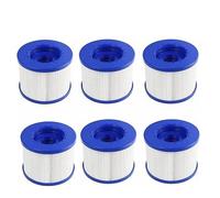 Filtre pour Wave Spa Gonflable Cartouche Filtration Standard et Visses Pack 6 pour Cosy Spa Wave Spa Clever Spa et de Plus MATERIEL