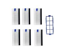 Filtre Pré-filtre, Compatible Avec Les Aspirateurs Robots Tefal, Rowenta Explorer/X-plorer Séries 20, 40, 50 Et 75. Accessoires De Rechange(Frame+6pcs)
