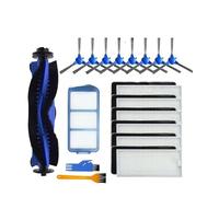 Filtre Primaire For Brosse Latérale Rotative, Compatible Avec Les Aspirateurs Robots Anker Eufy RoboVac 11S Plus, 15C, 25C, 30C, 35C, 12 Et 15T. Accessoires For Aspirateurs Robots.(Set f)