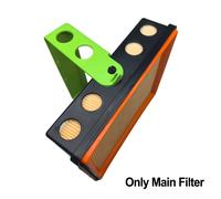 Filtre principal de remplacement pour Festool modèle 203759, conçu pour CT 26 36 48, pour CT26E, pour CT36E et pour les unités d'aspiration HP