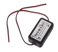 Filtre Redresseur Alimentation Stable pour Caméra de Recul, Voiture | Plastique et Cuivre, Format Compact, Installation Facile, pour Système de Navigation Automobile, Noir