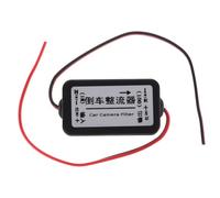 Filtre Redresseur de Caméra de Recul Automatique Noir | Navigation et Système Embarqué, Design Compact, Installation Facile, Pièces en Plastique et Cuivre