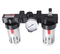 Filtre régulateur de pression - Accessoire 1/4", contrôle la pression et filtre les impuretés, idéal pour les outils pneumatiques et les systèmes d'air comprimé