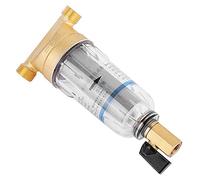 Filtre réutilisable de filtre à eau de sédimentation de filtre à eau de purificateur d'eau Filtre de sédiment de préfiltre d'eau pour le filtre à sédiments de tuyau d'eau de puits(3/4")