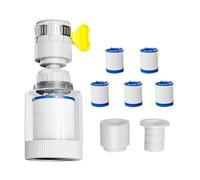 Filtre robinet purificateur à l'épreuve des éclaboussures Transparent
