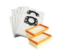 Filtre/sac, Compatible Avec Karcher, MV4, MV5, MV6, WD4, WD5, WD6, Compatible Avec Karcher, WD4000 À WD5999, Pièce De Rechange For Aspirateur Robot 2.863-006.0(2srt)